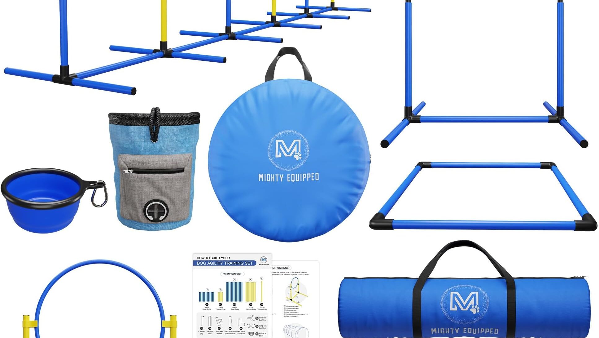 Image of agility equipment